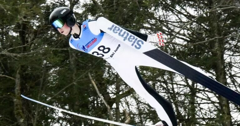 Big crowd attends 1st day of Harris Hill Ski Jumping Competition